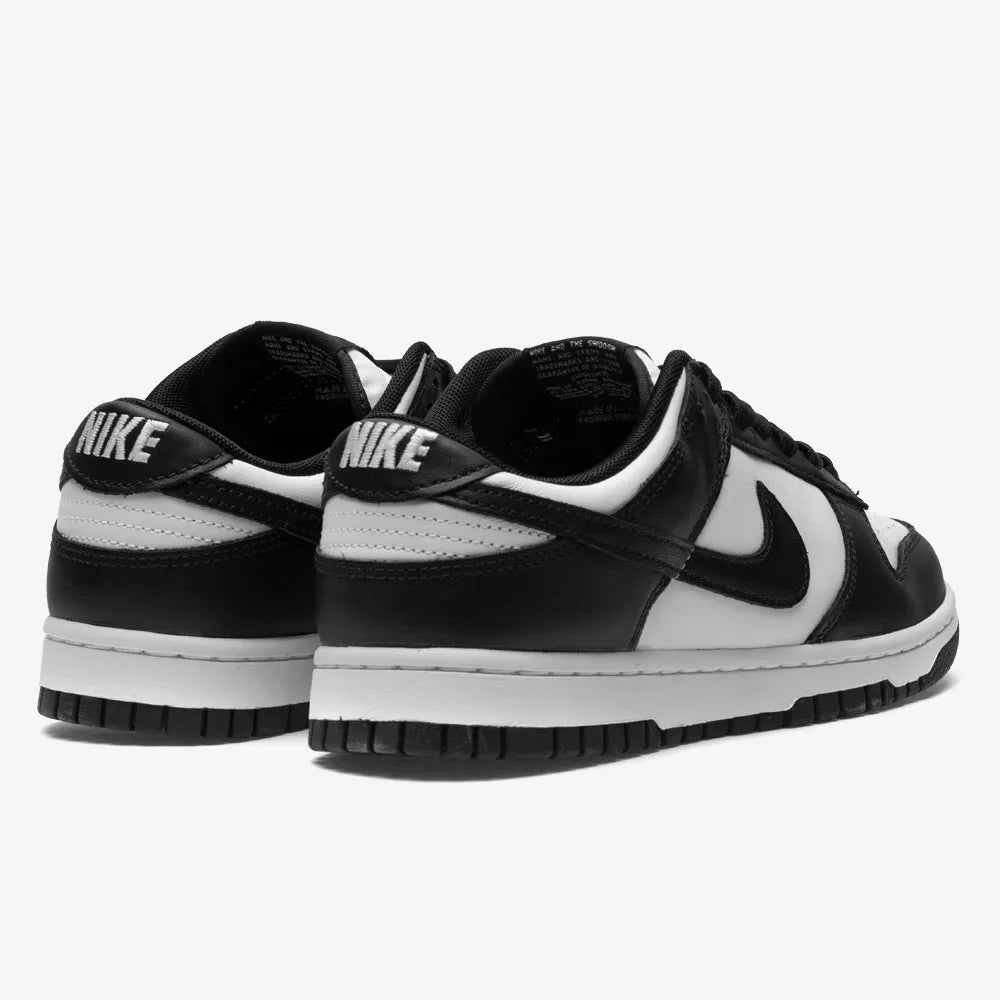 Tênis Nike Dunk Low Retro Black White Panda