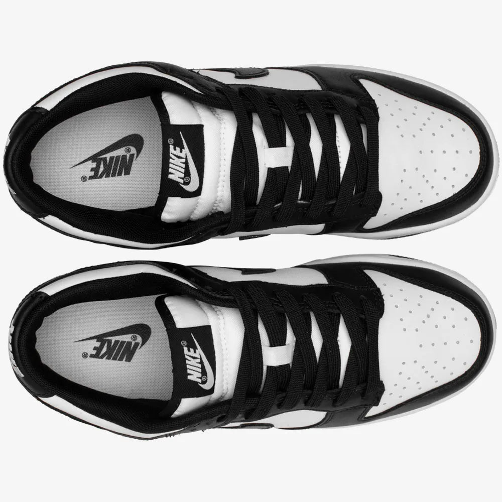 Tênis Nike Dunk Low Retro Black White Panda