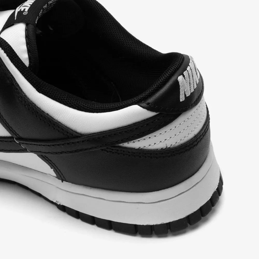 Tênis Nike Dunk Low Retro Black White Panda