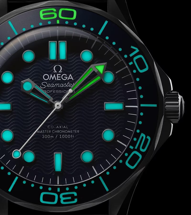 Relógio Seamaster Diver 300M 42mm James Bond 60th anniversary
