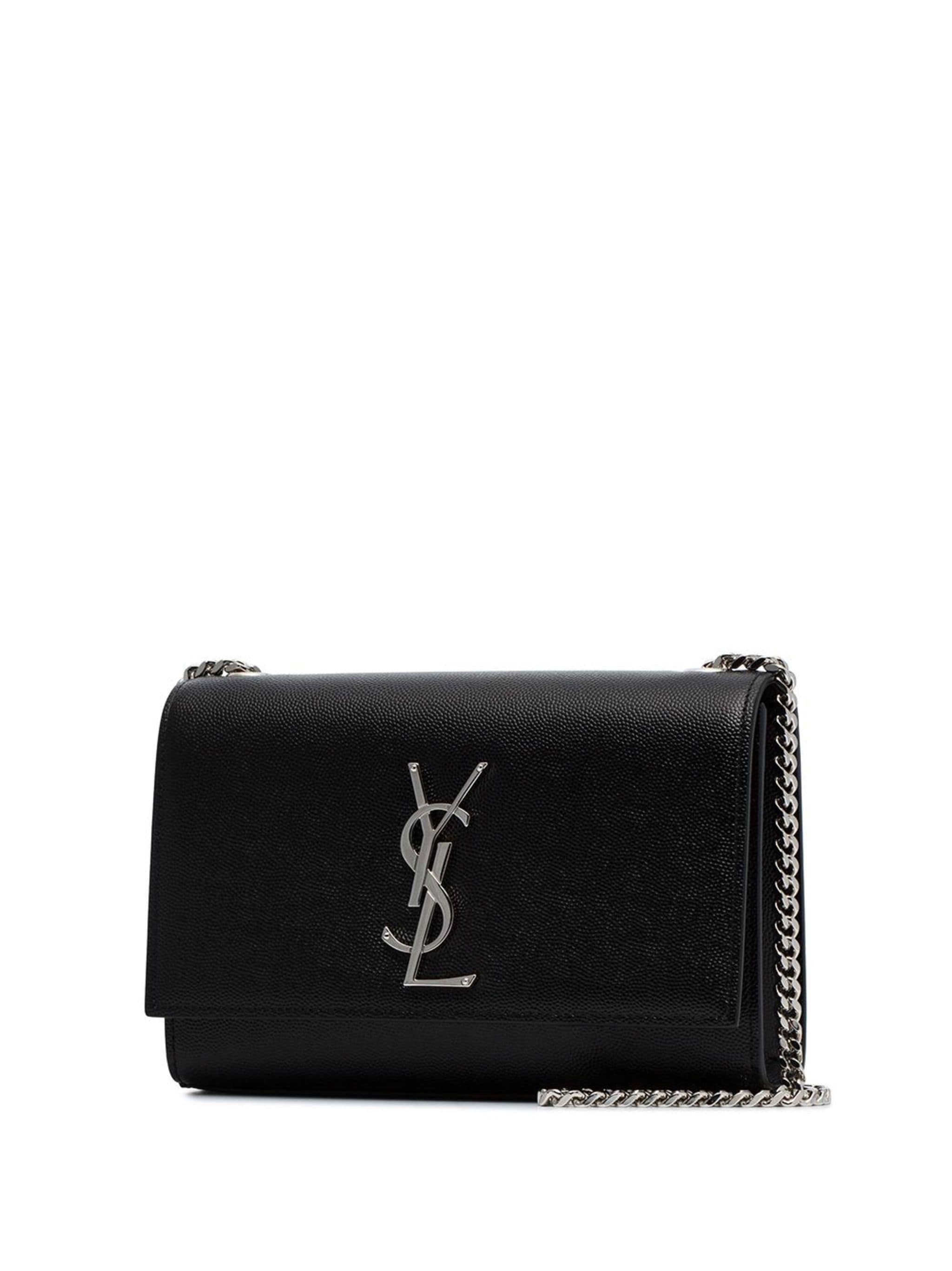 Bolsa Saint Laurent Bolsa Transversal 'Kate' de couro