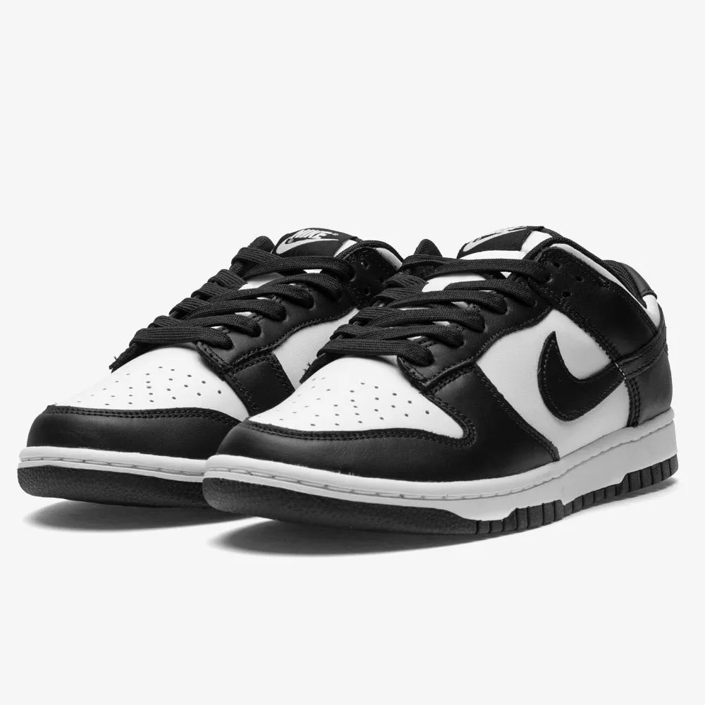 Tênis Nike Dunk Low Retro Black White Panda