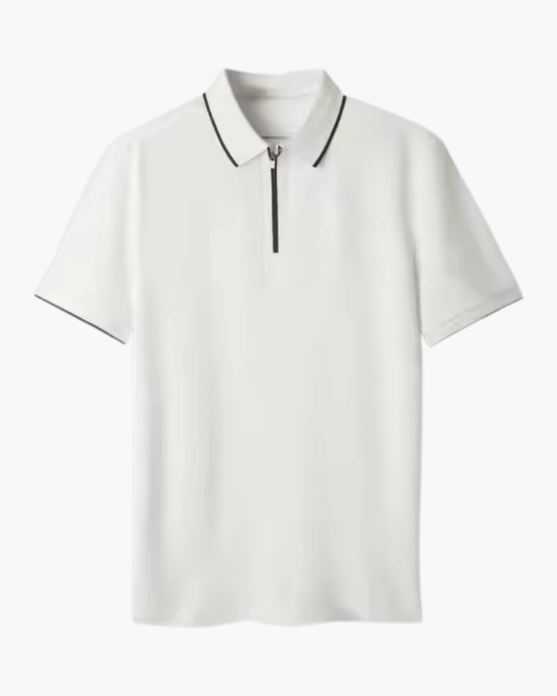 Ridgeway – Camiseta Polo com Zíper