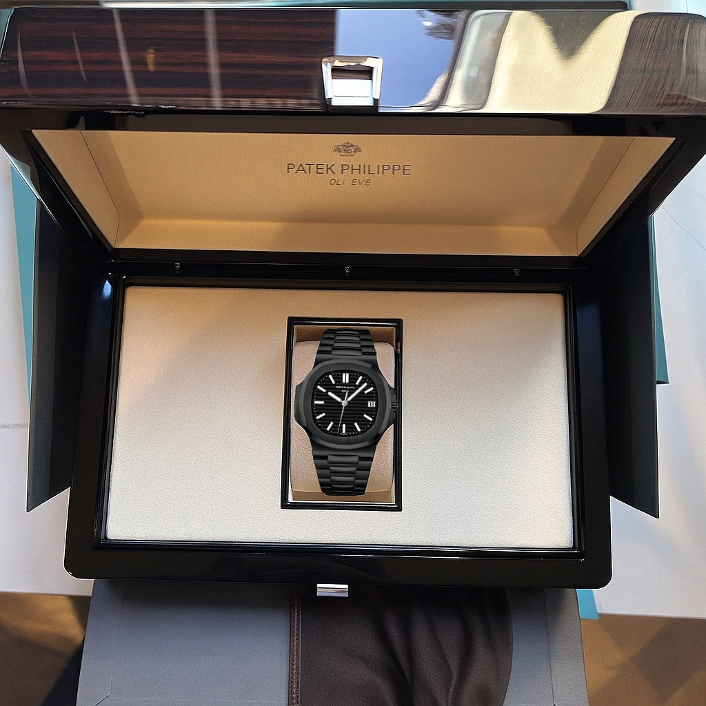 Relógio Nautillus 40mm Preto